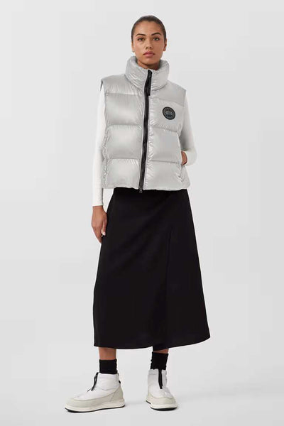 Womens Cypress Puffer Vest  Black Label  Silverbirch 2257WB