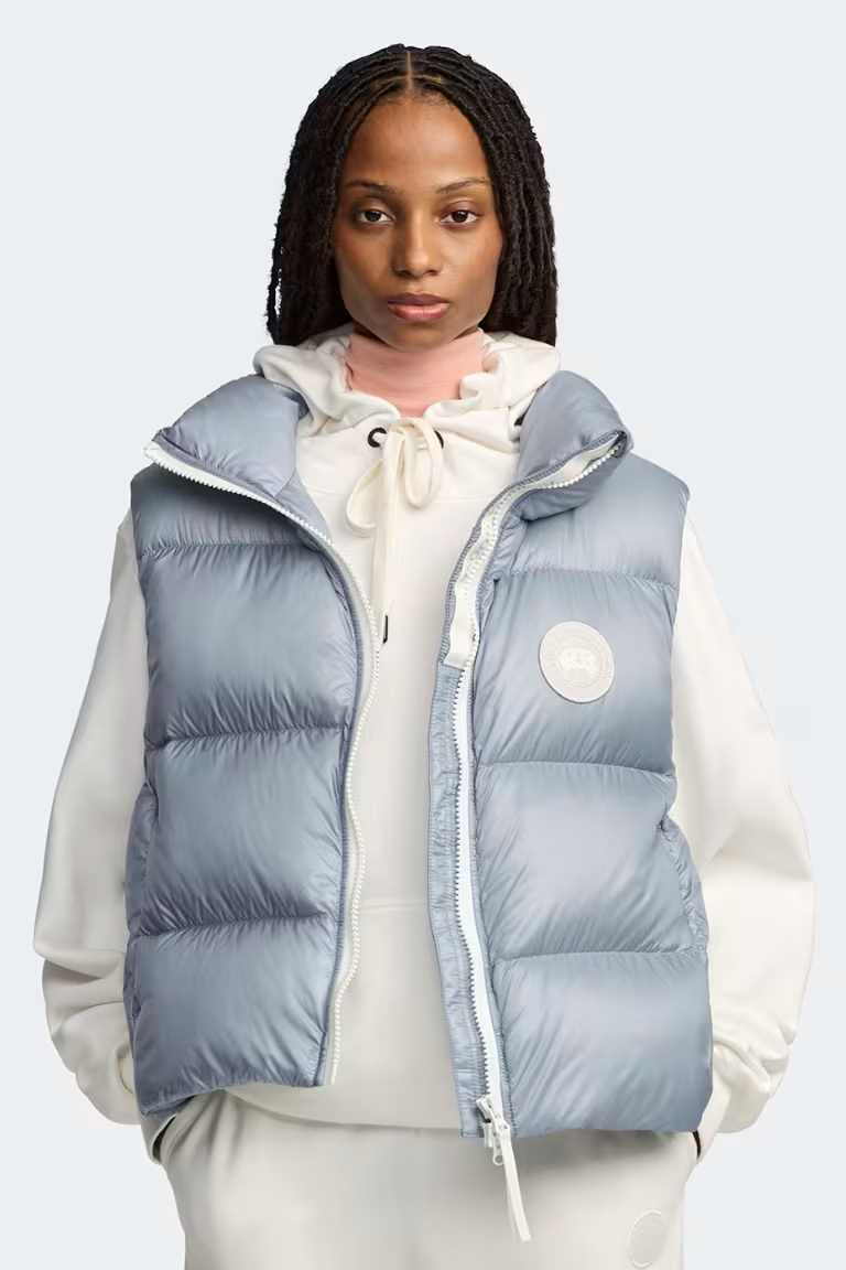 ジャケット・アウター   Cypress Puffer Vest Womens Cypress Puffer Vest White Label Light Ozone Blue 2257WW