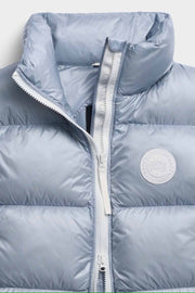 Womens Cypress Puffer Vest  White Label Light Ozone Blue 2257WW