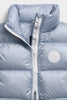Womens Cypress Puffer Vest  White Label Light Ozone Blue 2257WW