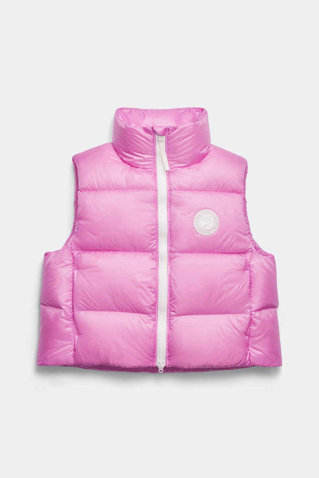 Womens Cypress Puffer Vest  White Label Twilight Magenta 2257WW