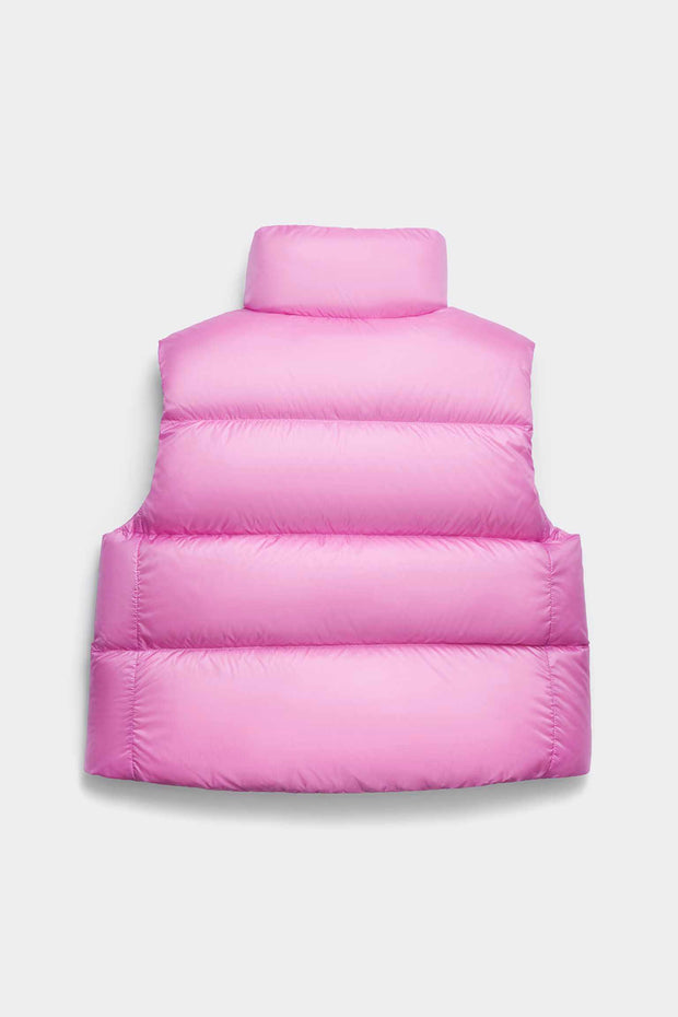 Womens Cypress Puffer Vest  White Label Twilight Magenta 2257WW