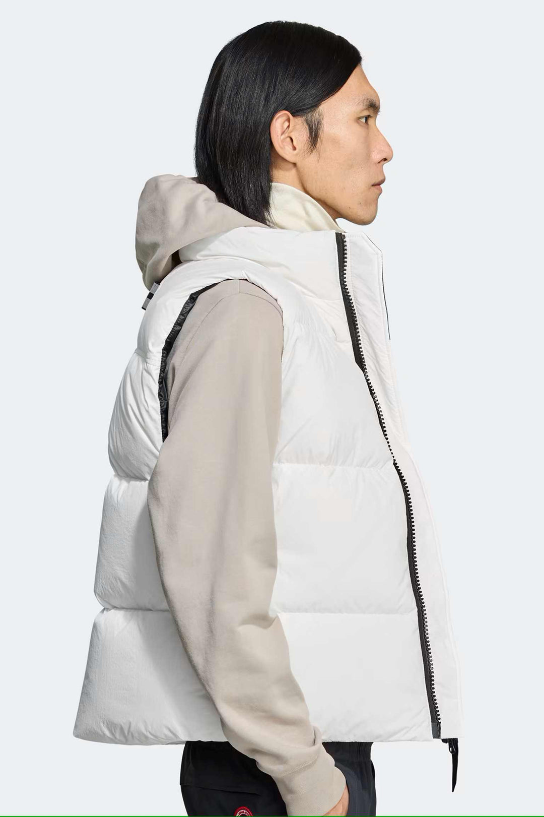 Mens Lawrence Puffer Vest Black Label North Star White 2804MB