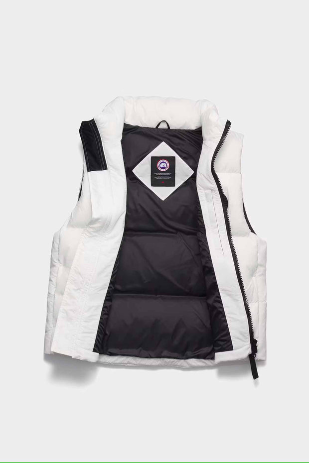 Mens Lawrence Puffer Vest  Black Label North Star White 2804MB