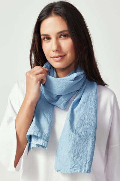 Womens Flora Scarf Blue Indigo  600176A