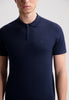 Mens Dorian Zip Polo Shirt