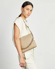 Matilda Crossbody Bag - Tea+Chunky Chain