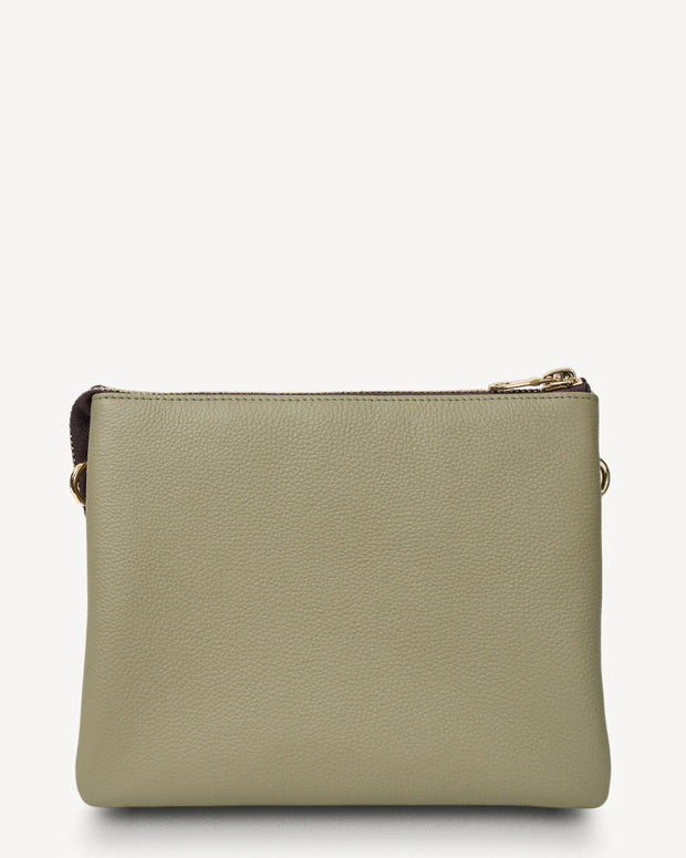 Matilda Crossbody Chunky Chain Eucalyptus
