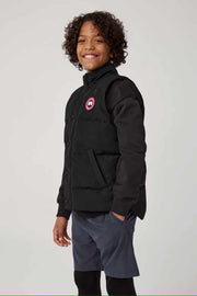 Youth Vanier Down Vest  Black  4554Y