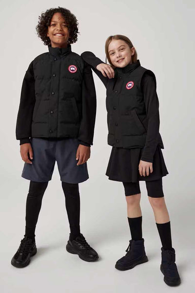 Youth Vanier Down Vest  Black  4554Y