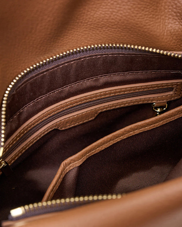 Beckett Crossbody Bag Tan