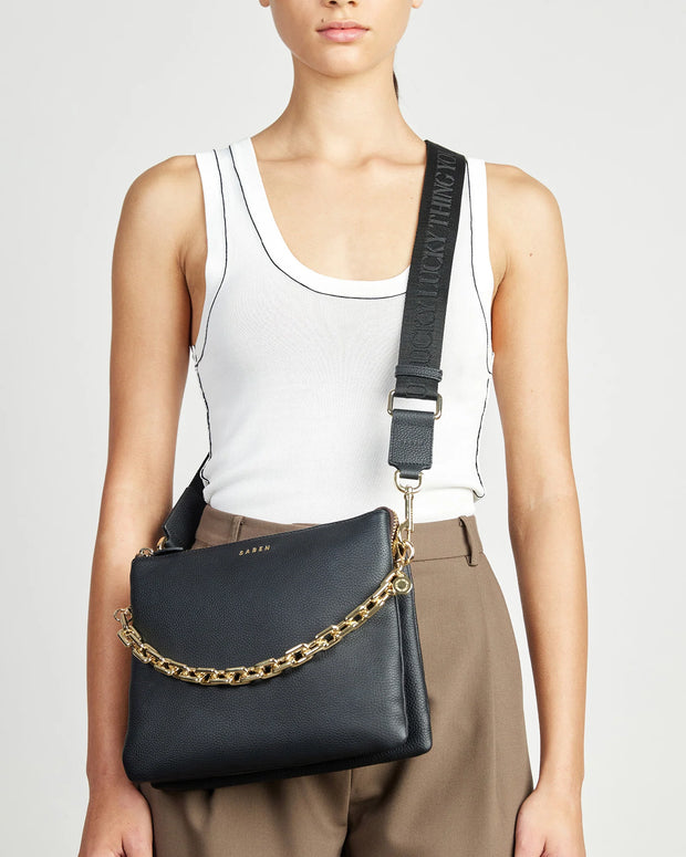 Feature Strap Black Lucky