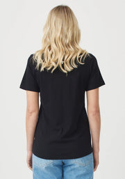 Womens Project U Tee- Short Sleeve Black/White 600052
