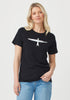 Womens Project U Tee- Short Sleeve Black/White 600052