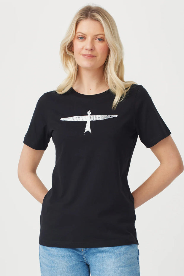 Womens Project U Tee- Short Sleeve Black/White 600052