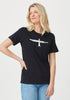 Womens Project U Tee- Short Sleeve Black/White 600052