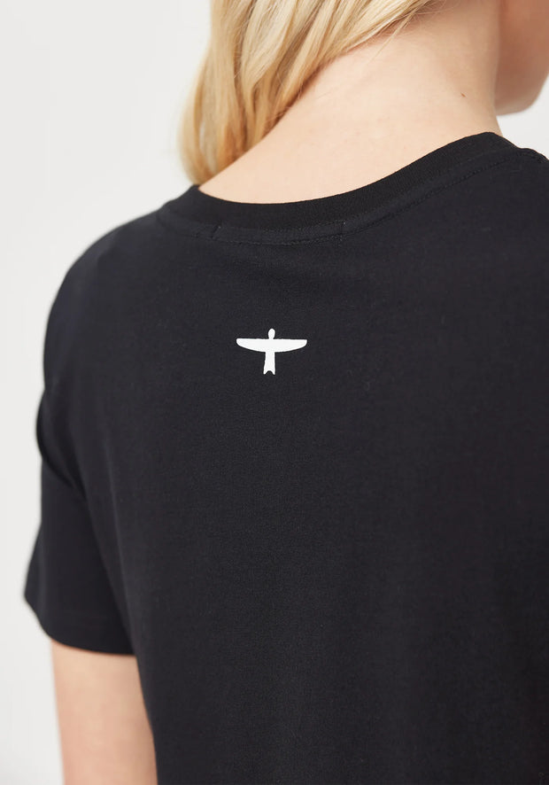 Womens Project U Tee- Short Sleeve Black/White 600052