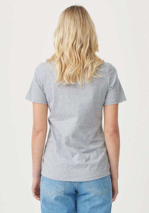 Womens Project U Tee- Short Sleeve Grey/White 600052