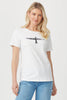 Womens Project U Tee- Short Sleeve White/Black 600052