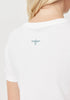 Womens Project U Tee- Short Sleeve White/Sage 600052