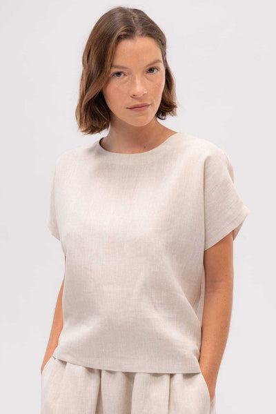 Womens Gia Top - Canvas