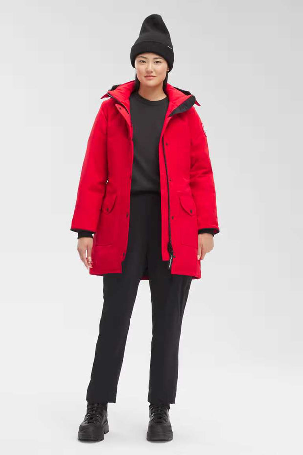 Womens Trillium Parka Fortune Red 6660W