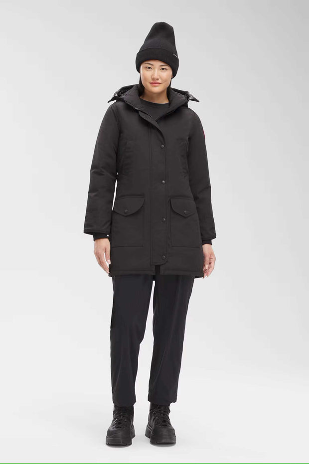 Womens Trillium Parka Black 6660W