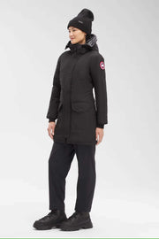 Womens Trillium Parka Black 6660W