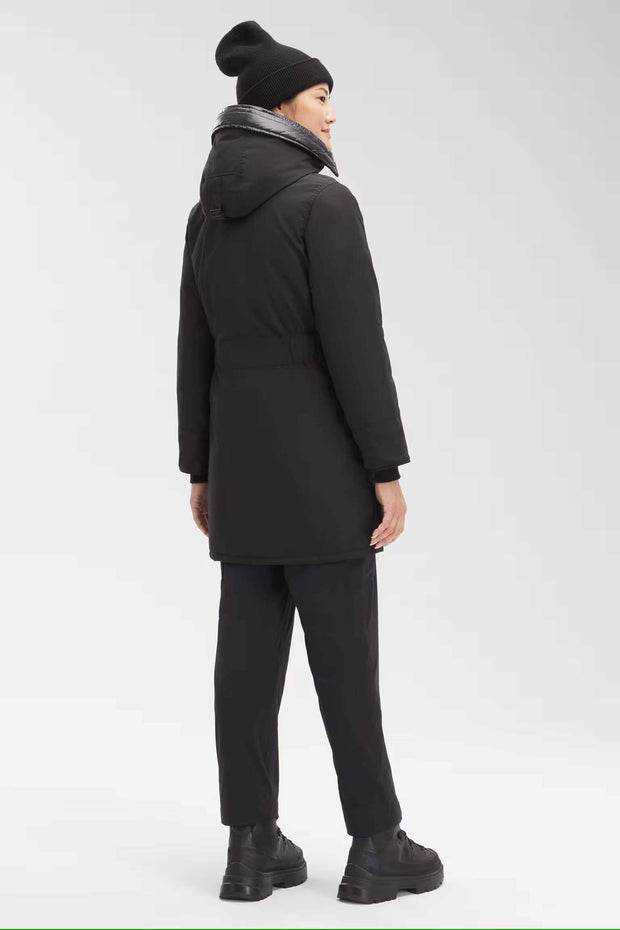 Womens Trillium Parka Black 6660W