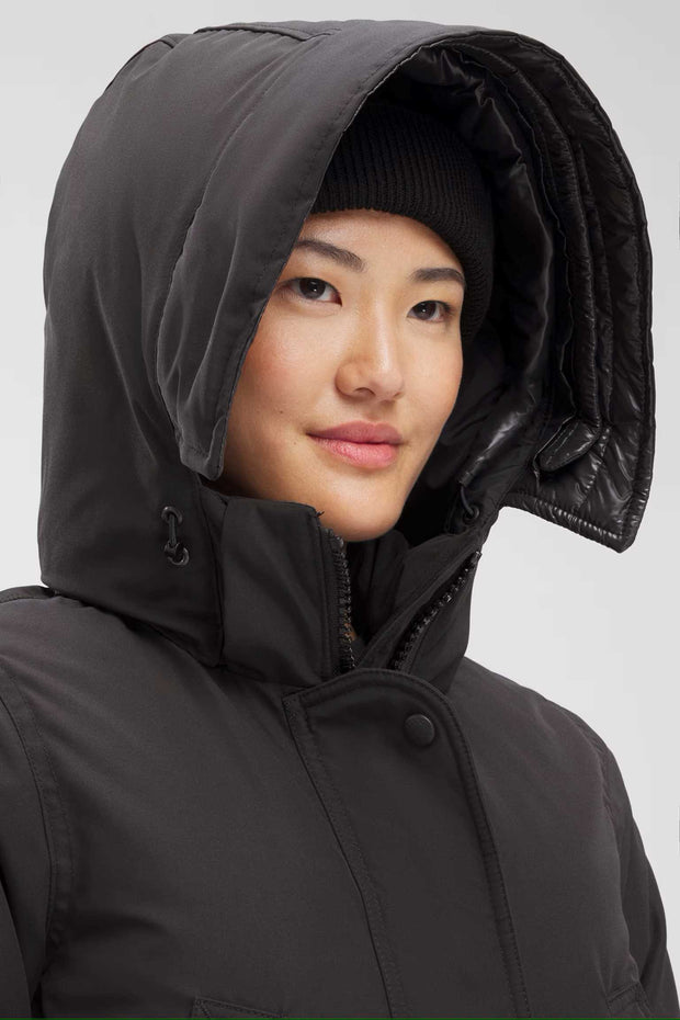 Womens Trillium Parka Black 6660W