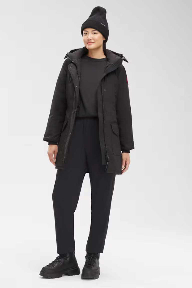 Womens Trillium Parka Black 6660W