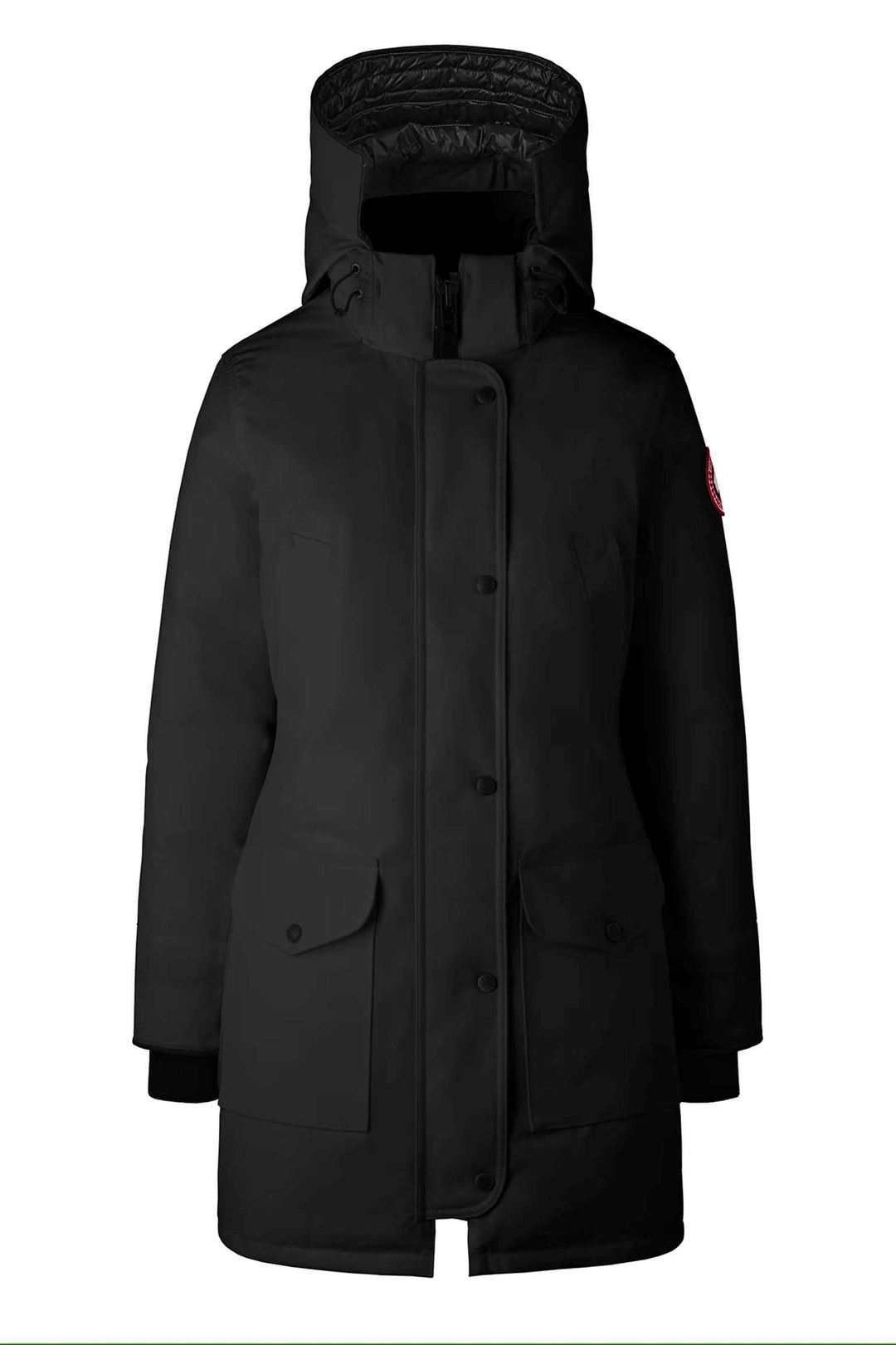 Womens Trillium Parka Black 6660W | Canada Goose | Te Huia New Zealand