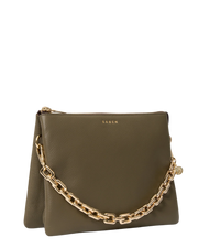 Matilda Crossbody Bag - Rosemary+Chunky Chain