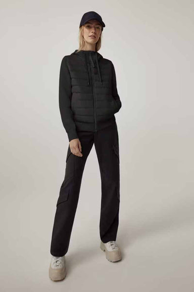 Womens HyBridge® Muskoka Full-Zip Hoody  Black 6840W