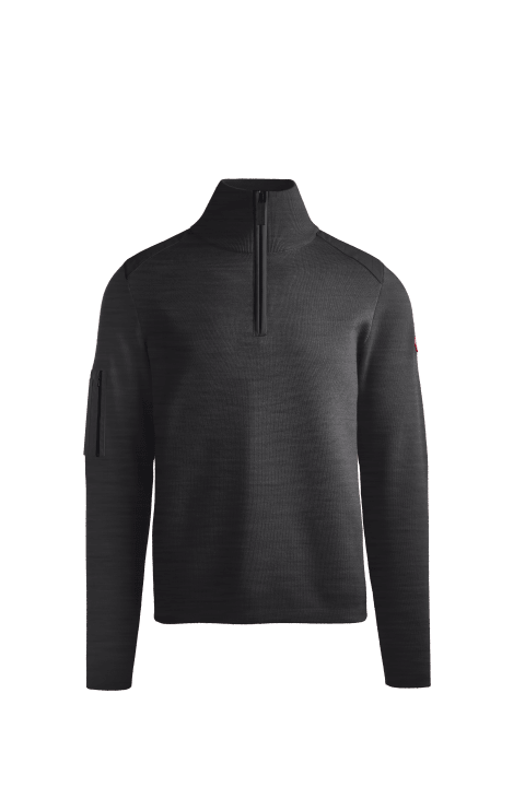 Mens Stormont ¼ Zip Sweater Black Label