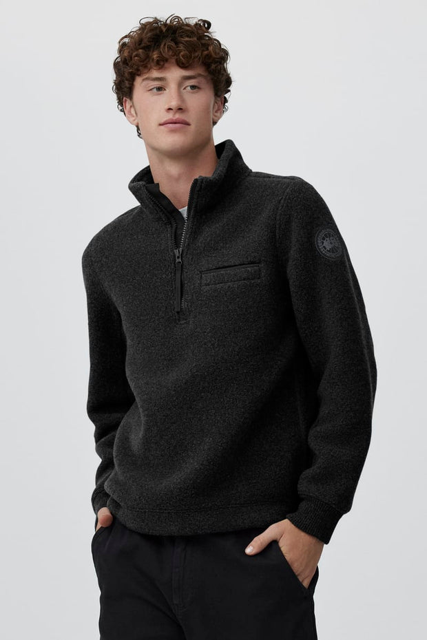 Lawson ¼ Zip Sweater Black Label Kind Fleece Canada Goose Te