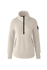 Womens Severn ½ Zip Sweater Black Label
