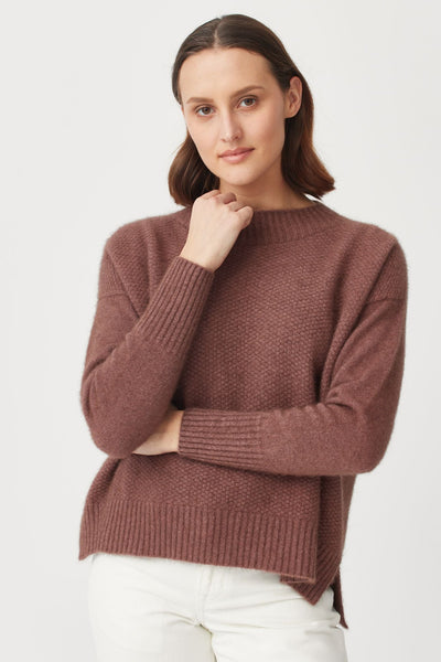 Womens Sofia Sweater-Pecan-100073