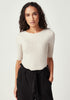 Womens Sylvie Tee Ecru 100118