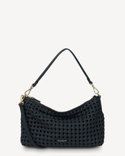 Claudia Crossbody Black Braid