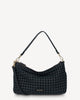 Claudia Crossbody Black Braid