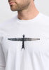 Mens Project U L/S Tee White/Black 900004
