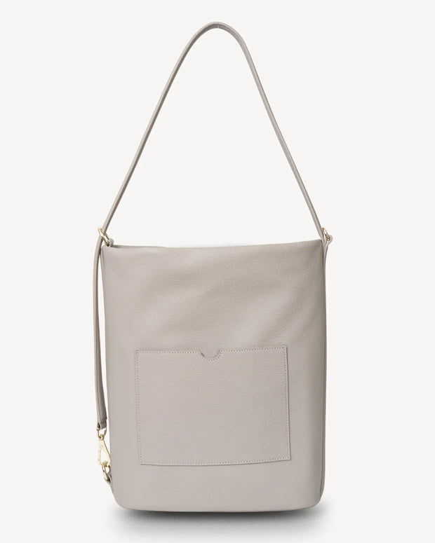 June Shoulder Bag Dove Pebble