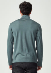 Mens Pua Zip Shirt-Tuatara-9379