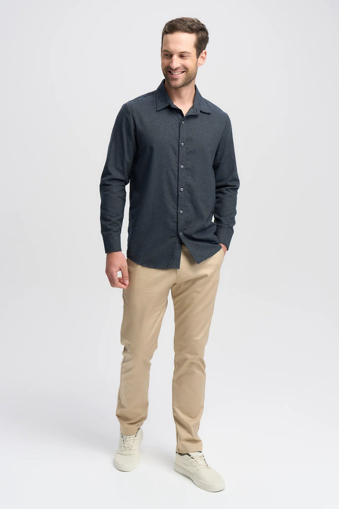 Mens Beckett Shirt Storm  9558A