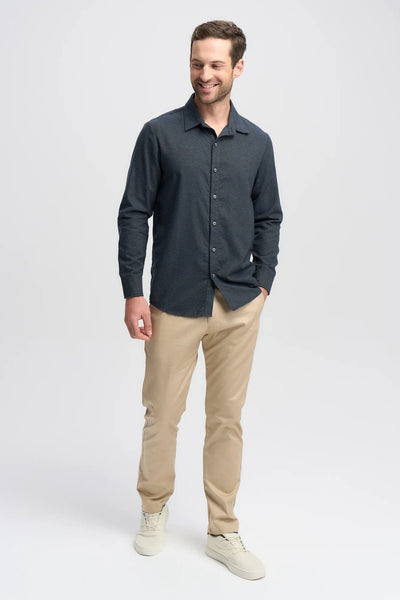 Mens Beckett Shirt Storm  9558A