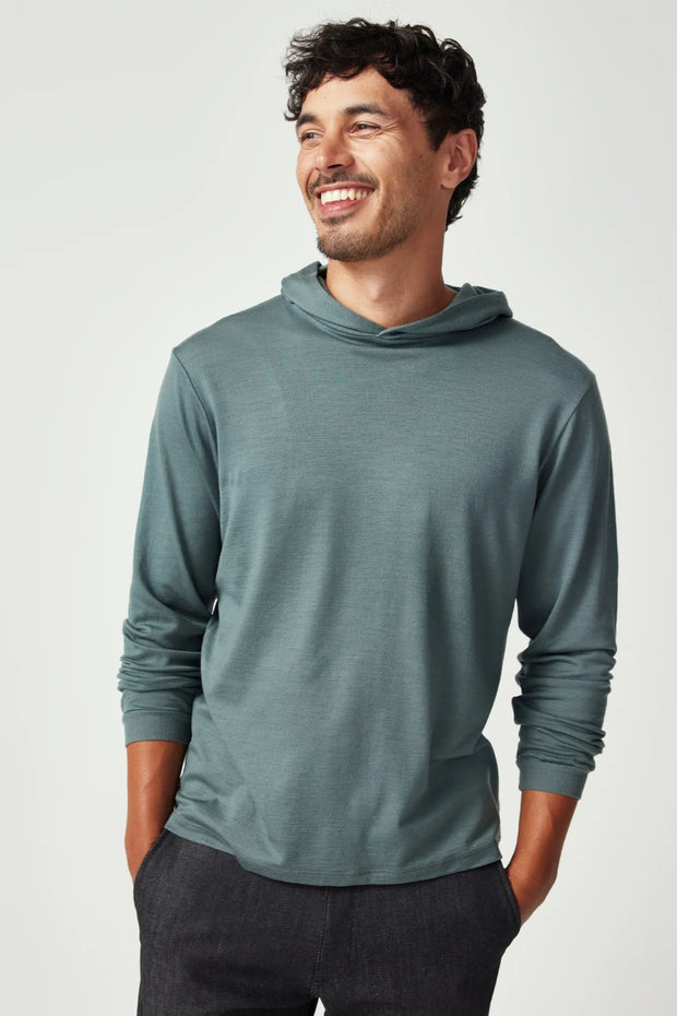 Mens Deane Hoodie Tuatara 9608