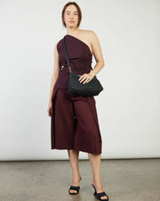 Claudia Crossbody Black Braid
