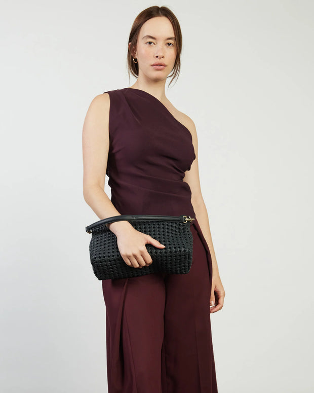 Claudia Crossbody Black Braid