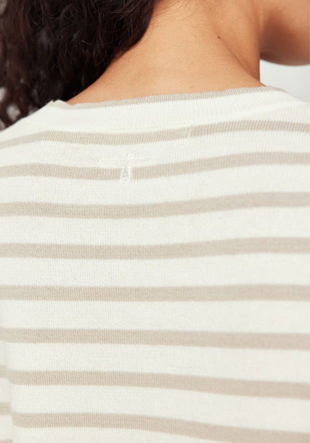 Womens Fountain Sweater White Linen/Pearl 100363VN